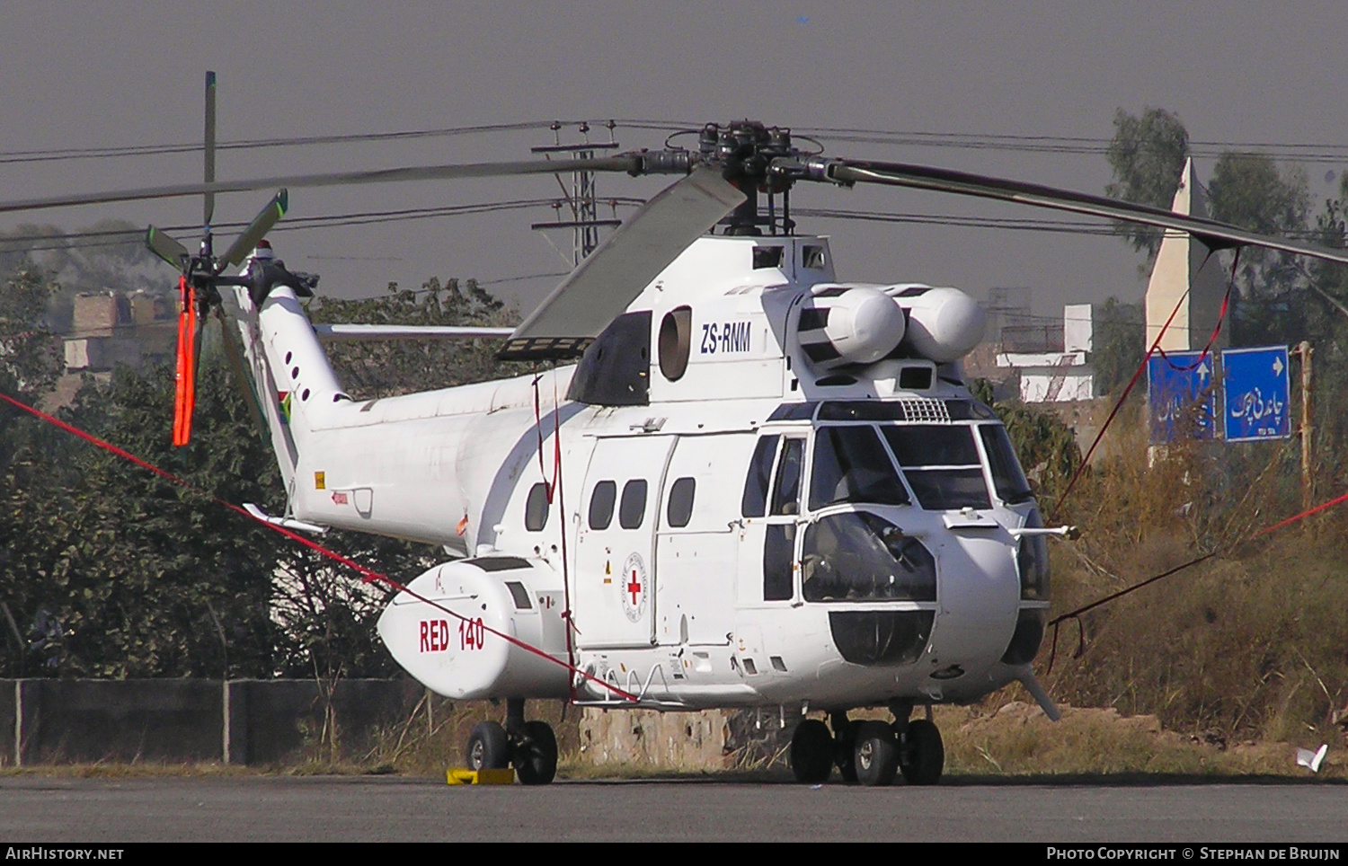 Aircraft Photo of ZS-RNM | Aerospatiale SA-330J Puma | ICRC - International Committee of the Red Cross | AirHistory.net #155968