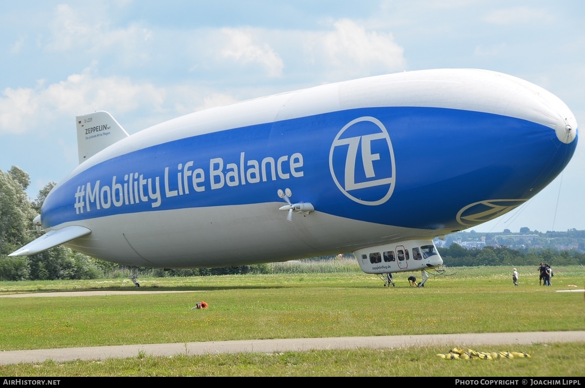 Aircraft Photo of D-LZZF | Zeppelin LZ N07-100 Zeppelin NT | DZR - Deutsche Zeppelin-Reederei | AirHistory.net #155992