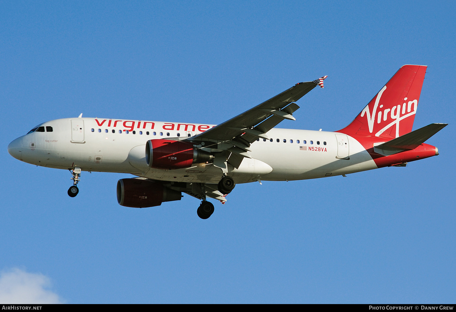 Aircraft Photo of N528VA | Airbus A319-112 | Virgin America | AirHistory.net #156000