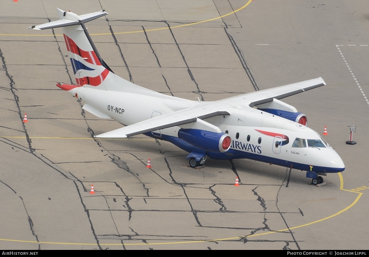 Aircraft Photo of OY-NCP | Fairchild Dornier 328-300 328JET | British Airways | AirHistory.net #156004