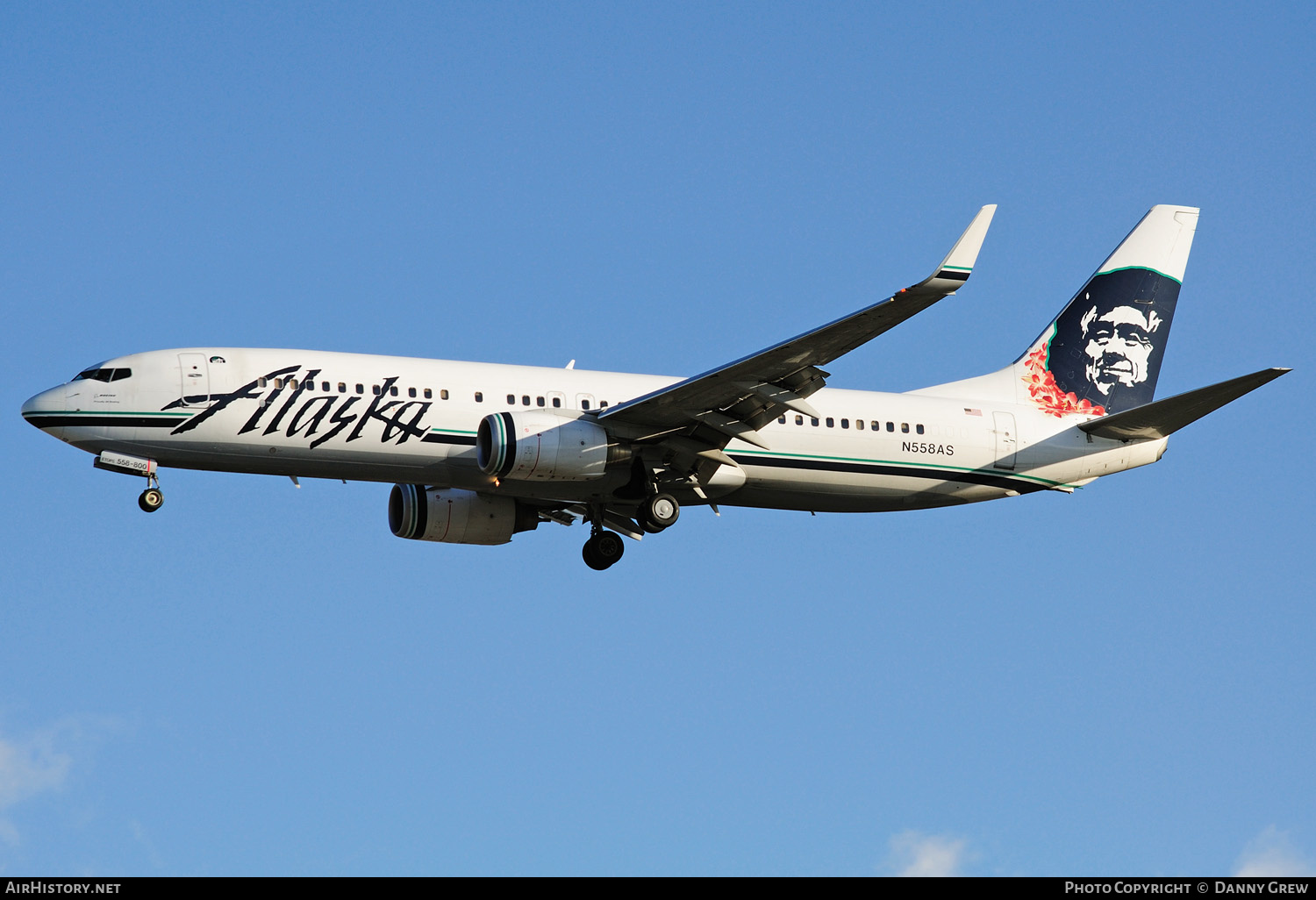 Aircraft Photo of N558AS | Boeing 737-890 | Alaska Airlines | AirHistory.net #156027