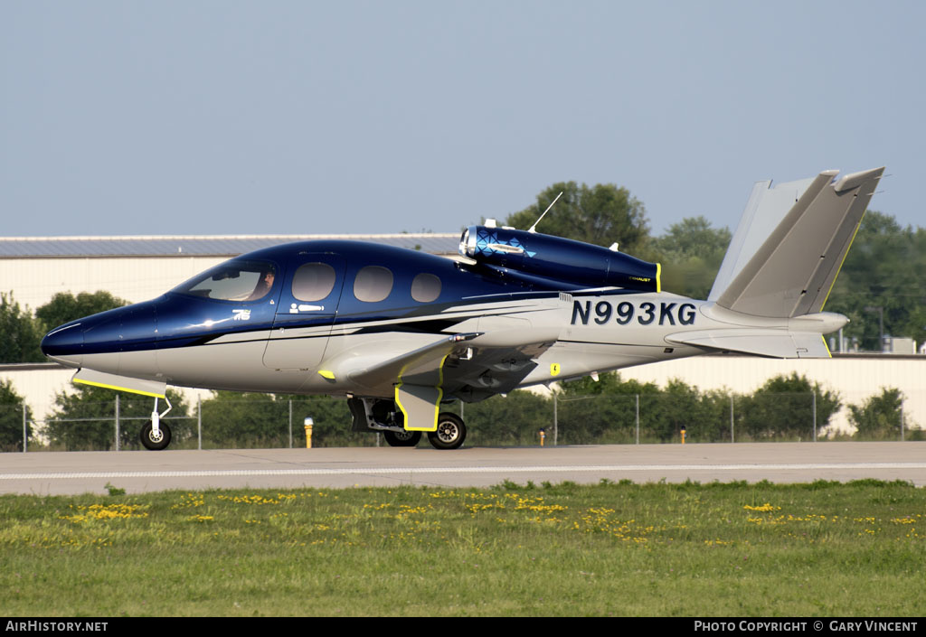 Aircraft Photo of N993KG | Cirrus SF-50 Vision | AirHistory.net #156043