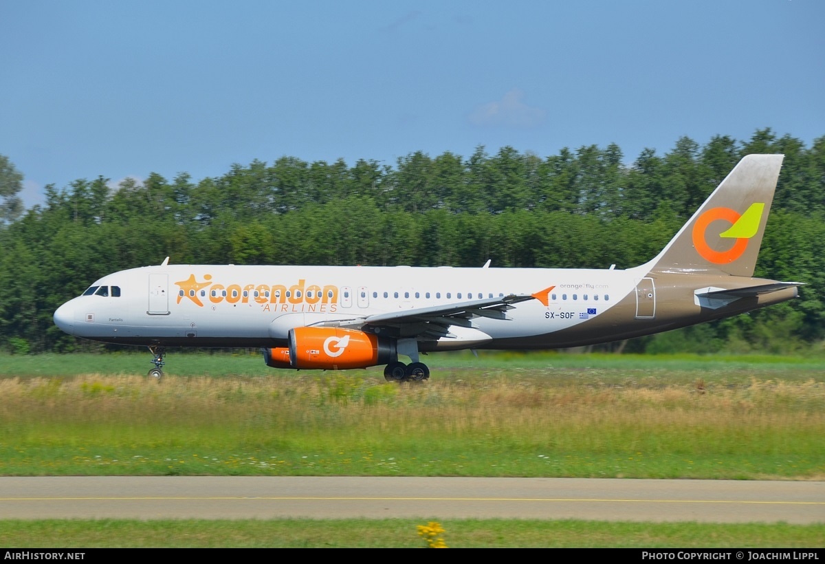 Aircraft Photo of SX-SOF | Airbus A320-232 | Corendon Airlines | AirHistory.net #156053