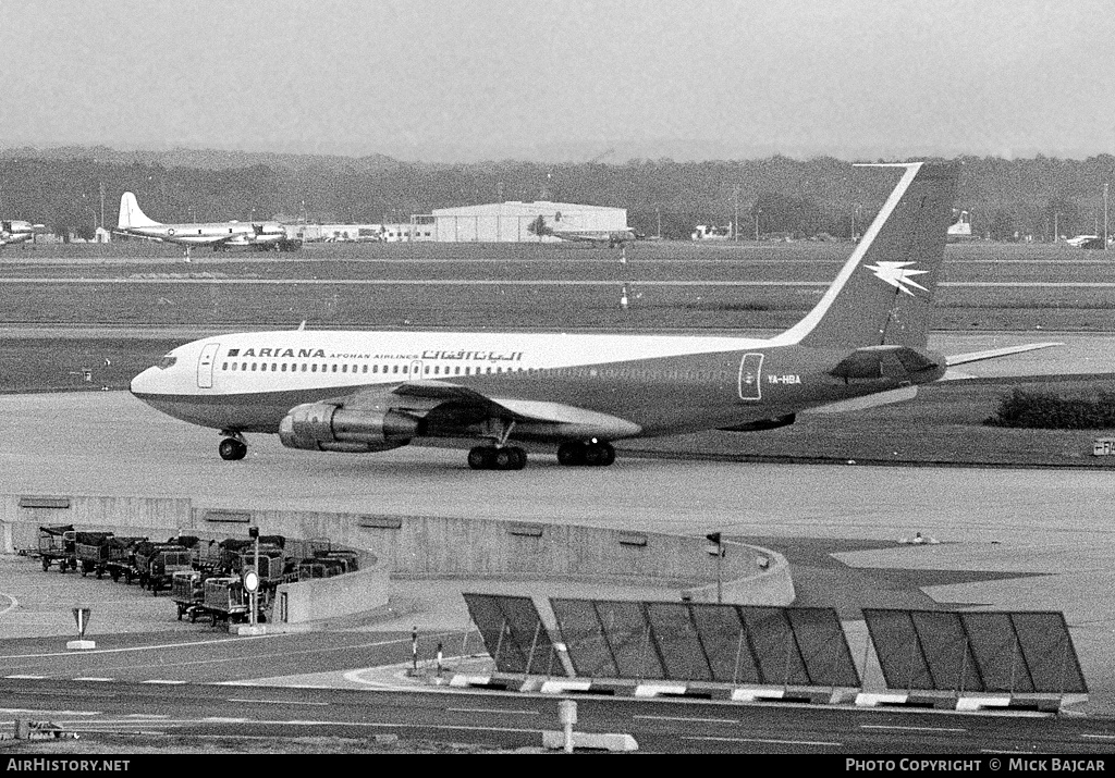 Aircraft Photo of YA-HBA | Boeing 720-030B | Ariana Afghan Airlines | AirHistory.net #156064