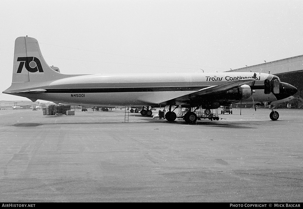 Aircraft Photo of N45001 | Douglas DC-6A | Trans Continental Airlines | AirHistory.net #156066