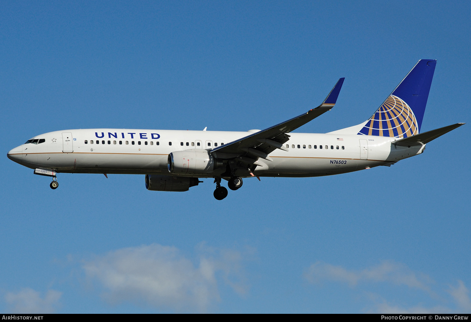 Aircraft Photo of N76502 | Boeing 737-824 | United Airlines | AirHistory.net #156077