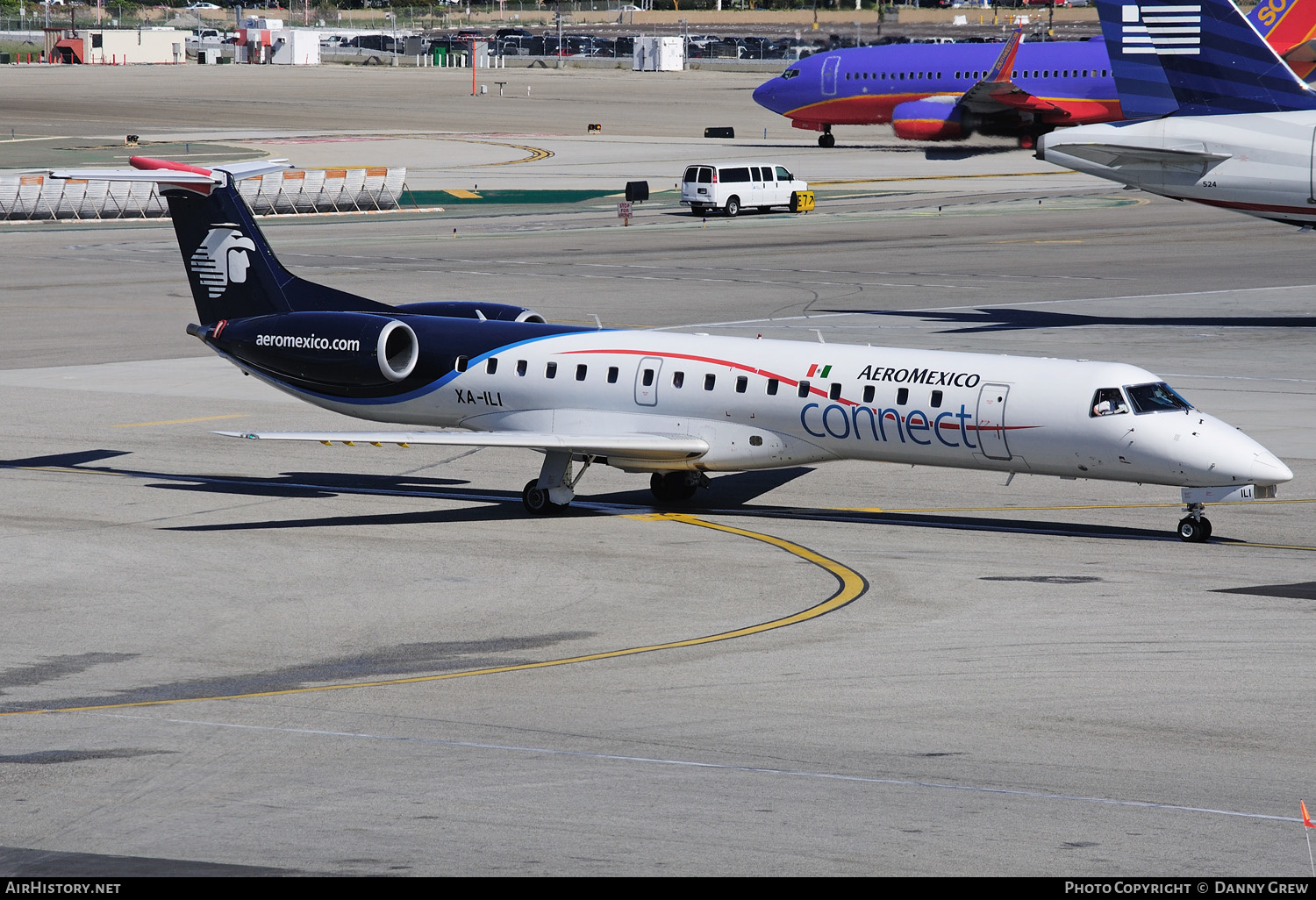 Aircraft Photo of XA-ILI | Embraer ERJ-145LU (EMB-145LU) | AeroMéxico Connect | AirHistory.net #156084