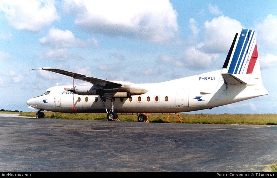 Aircraft Photo of F-BPUI | Fokker F27-500 Friendship | La Poste | AirHistory.net #156108