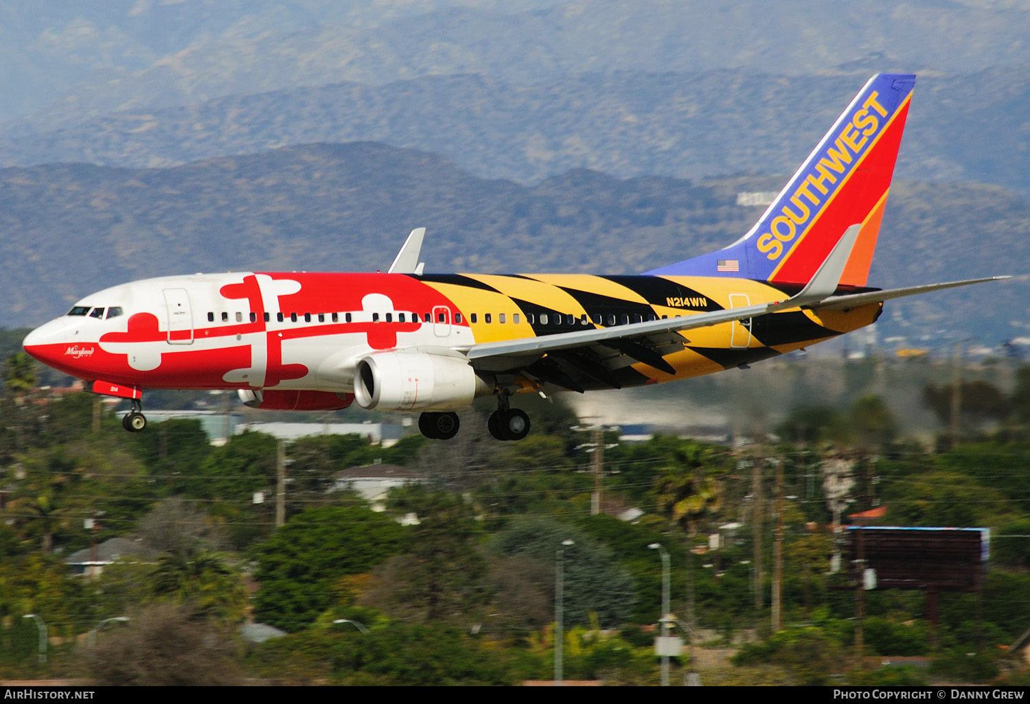 Aircraft Photo of N214WN | Boeing 737-7H4 | Southwest Airlines | AirHistory.net #156119