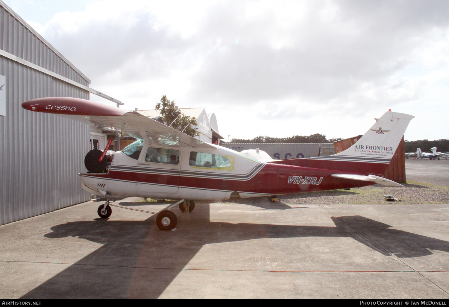 Aircraft Photo of VH-XRJ | Cessna 210M Centurion | Air Frontier | AirHistory.net #156120