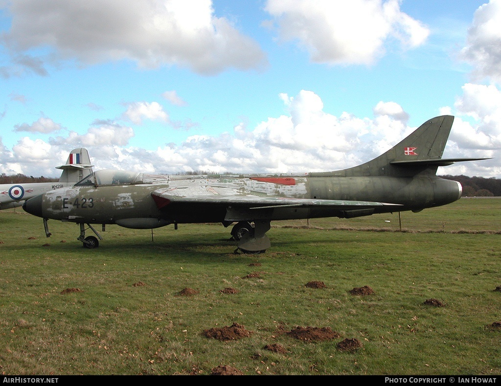 Aircraft Photo of E-423 | Hawker Hunter F51 | Denmark - Air Force | AirHistory.net #156151