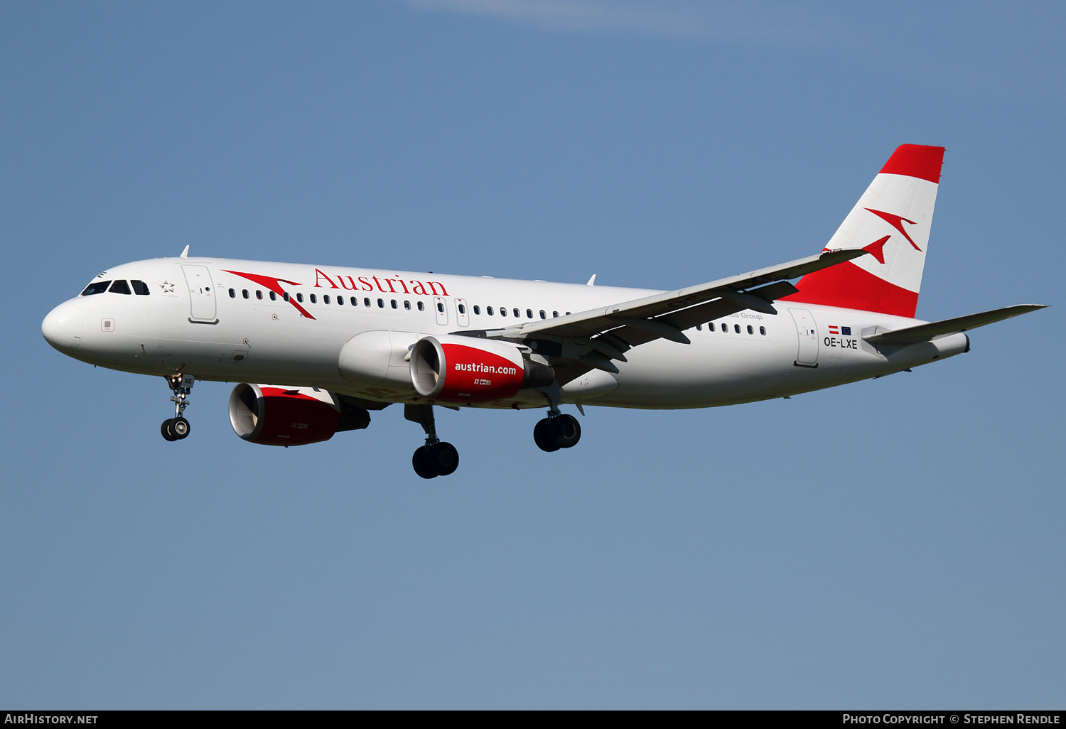 Aircraft Photo of OE-LXE | Airbus A320-216 | Austrian Airlines | AirHistory.net #156172