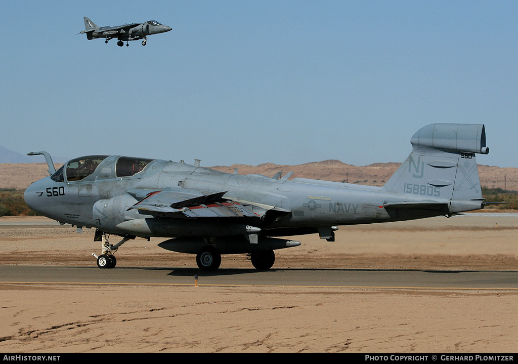 Aircraft Photo of 158805 | Grumman EA-6B Prowler (G-128) | USA - Navy | AirHistory.net #156200
