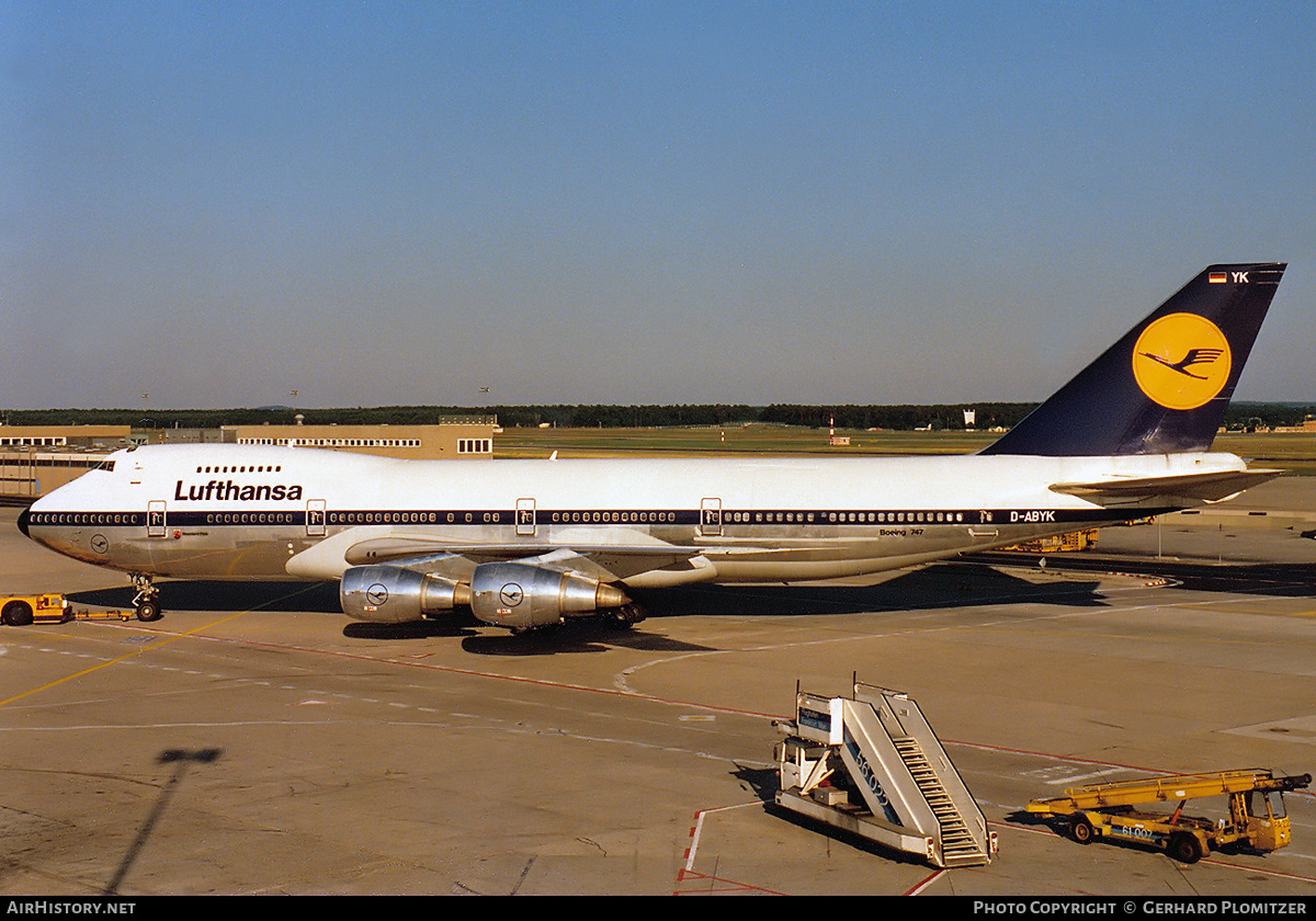 Aircraft Photo of D-ABYK | Boeing 747-230BM | Lufthansa | AirHistory.net #156202