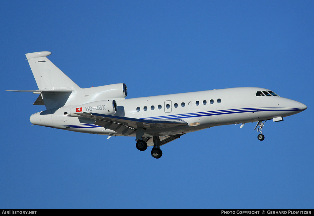 Aircraft Photo of HB-JSX | Dassault Falcon 900EX | AirHistory.net #156205