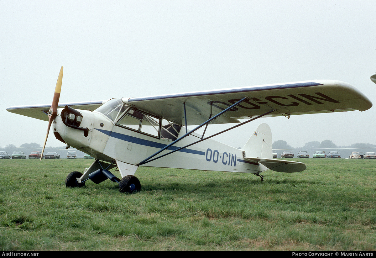 Aircraft Photo of OO-CIN | Piper J-3C-65 Cub | AirHistory.net #156221
