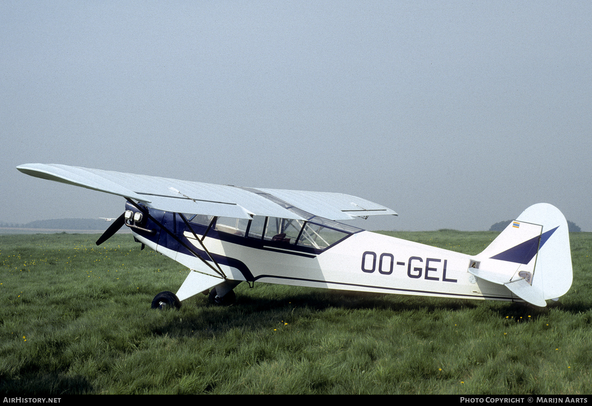 Aircraft Photo of OO-GEL | Piper L-4J Grasshopper (J-3C-65) | AirHistory.net #156239