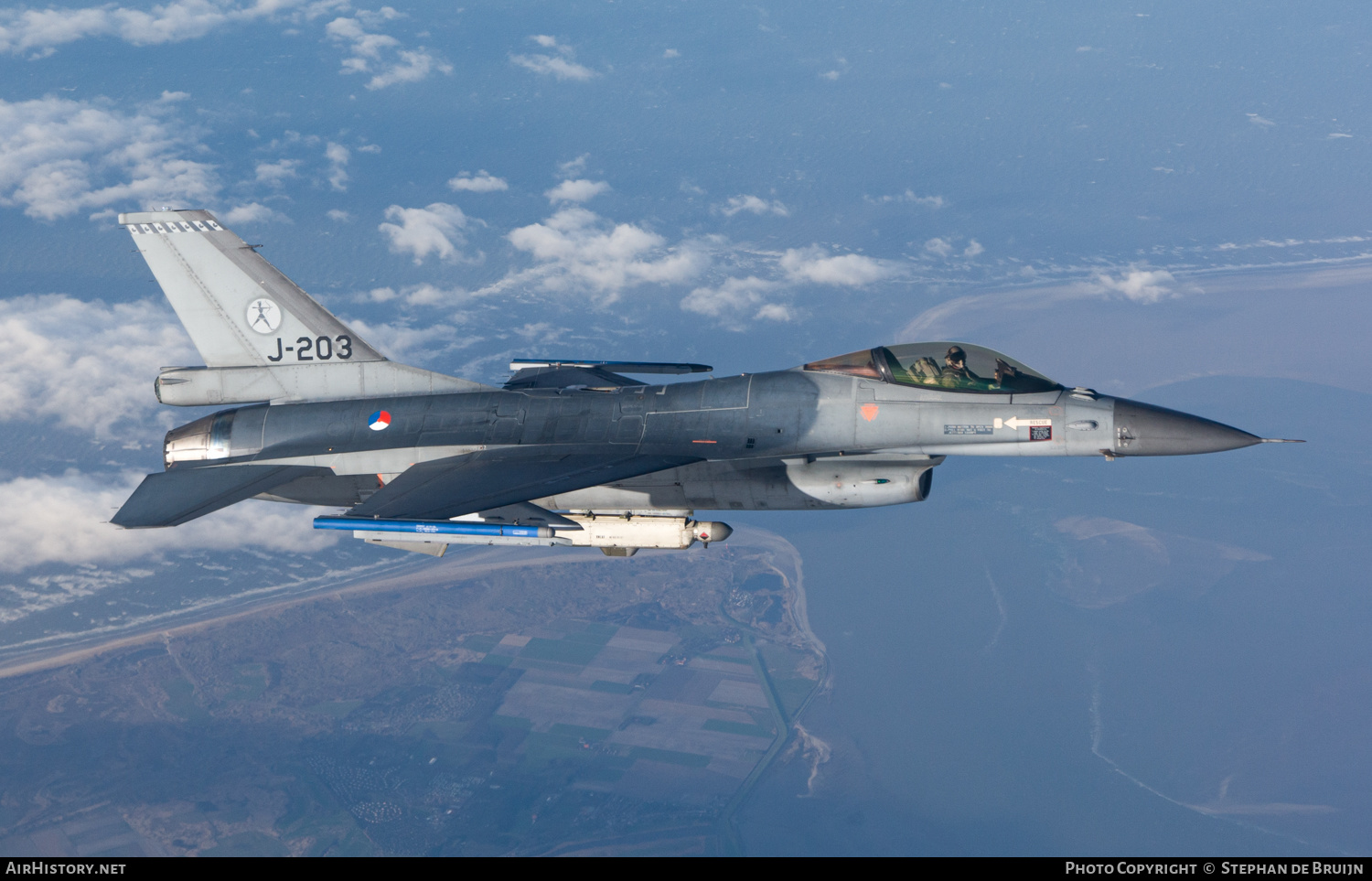 Aircraft Photo of J-203 | General Dynamics F-16AM Fighting Falcon | Netherlands - Air Force | AirHistory.net #156242