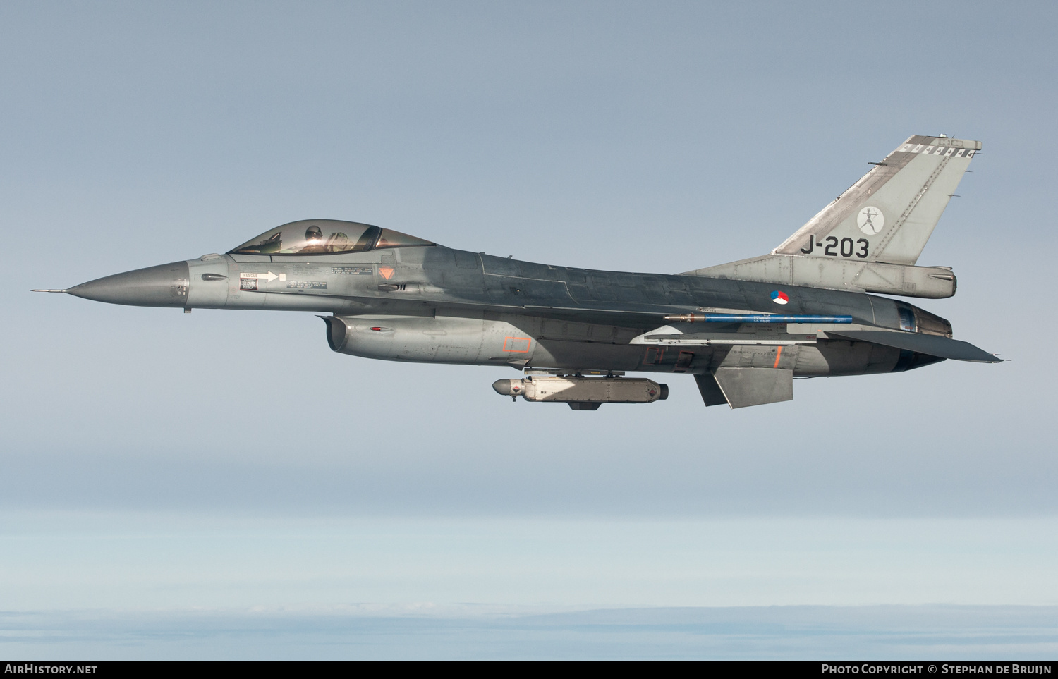 Aircraft Photo of J-203 | General Dynamics F-16AM Fighting Falcon | Netherlands - Air Force | AirHistory.net #156268