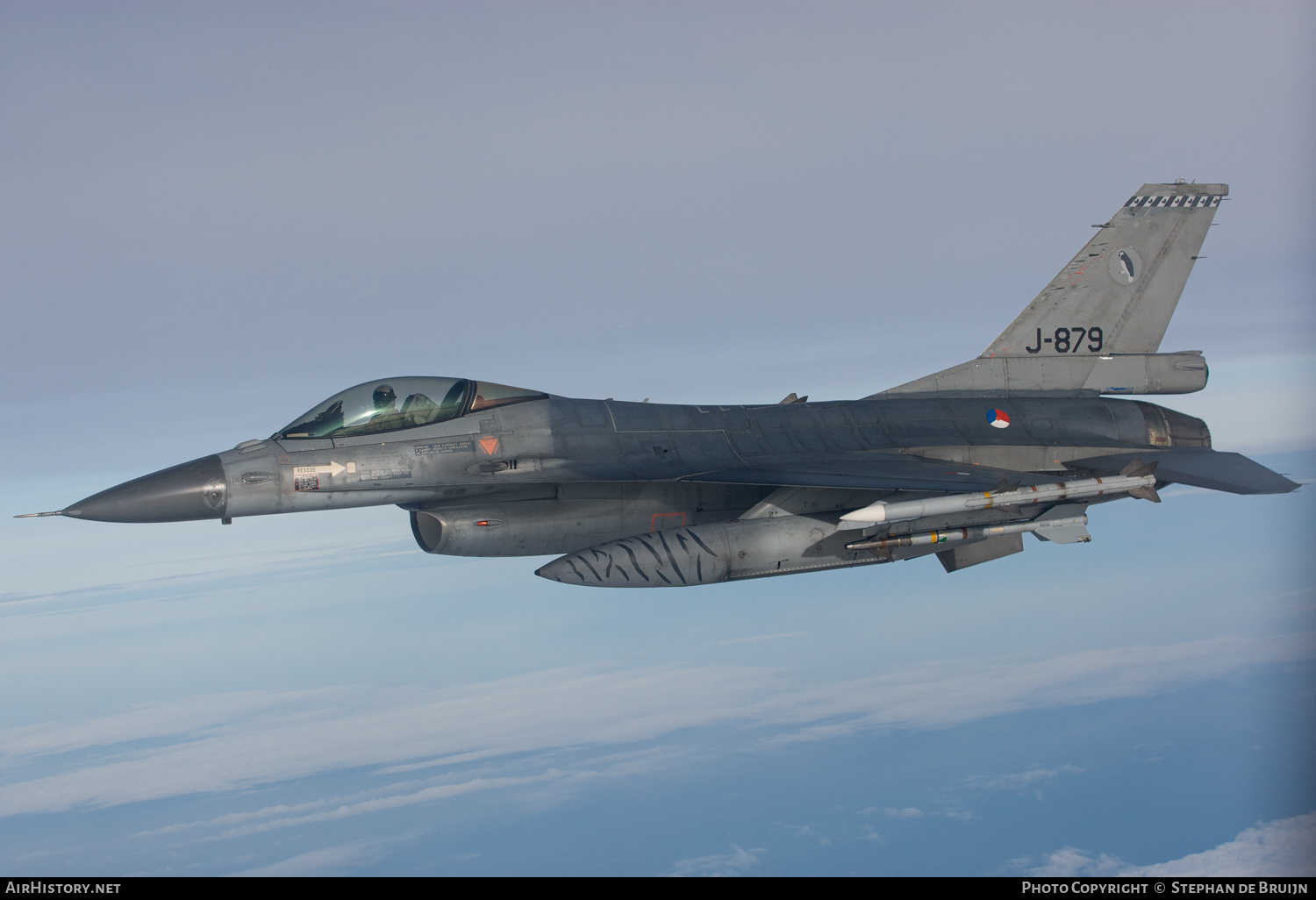 Aircraft Photo of J-879 | General Dynamics F-16AM Fighting Falcon | Netherlands - Air Force | AirHistory.net #156273
