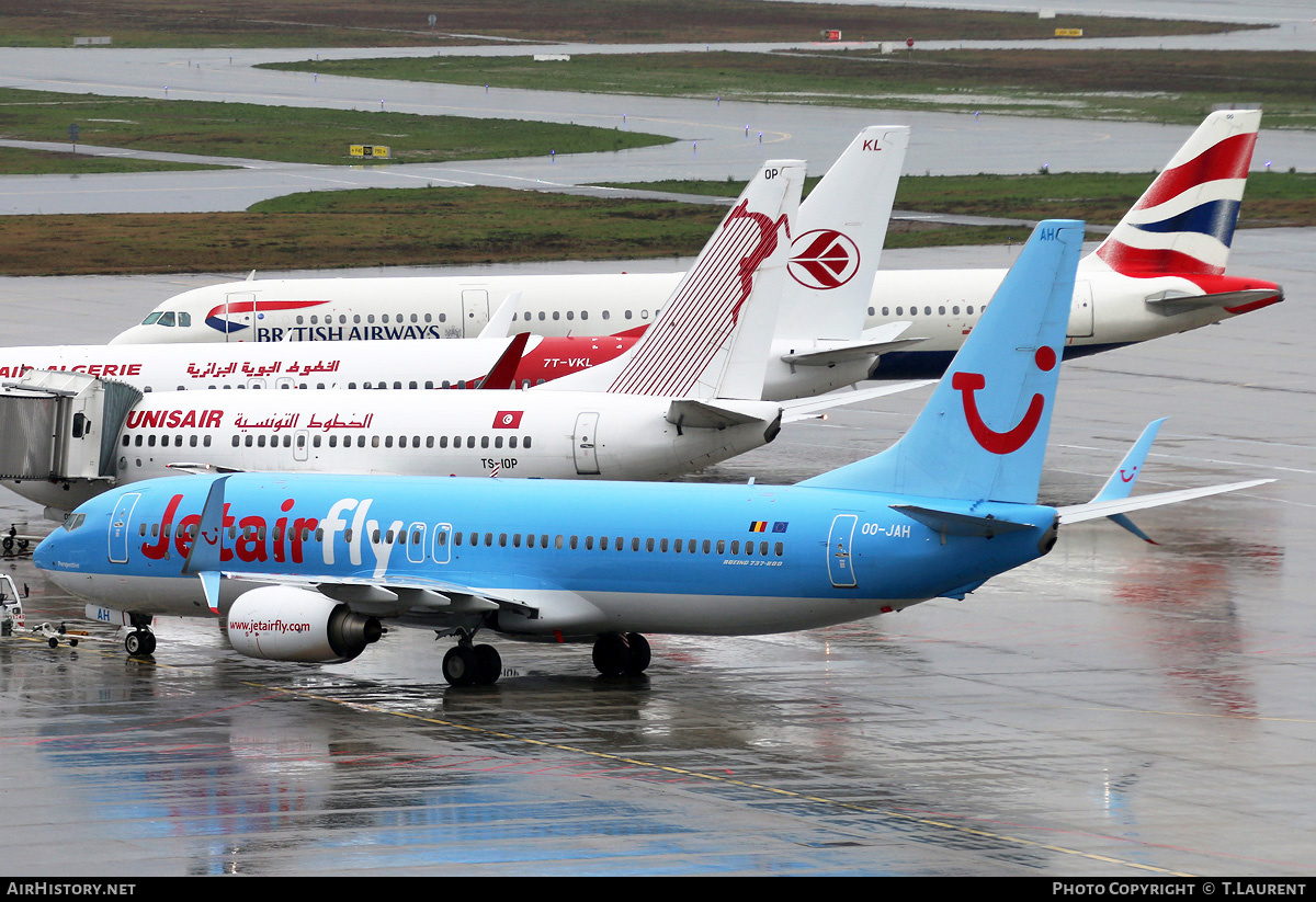 Aircraft Photo of OO-JAH | Boeing 737-8K5 | Jetairfly | AirHistory.net #156293