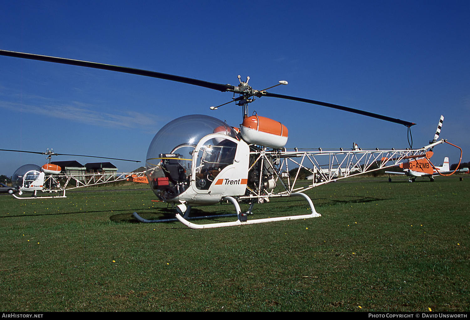 Aircraft Photo of G-AZMB | Bell 47G-5 | Trent Air Services | AirHistory.net #156303