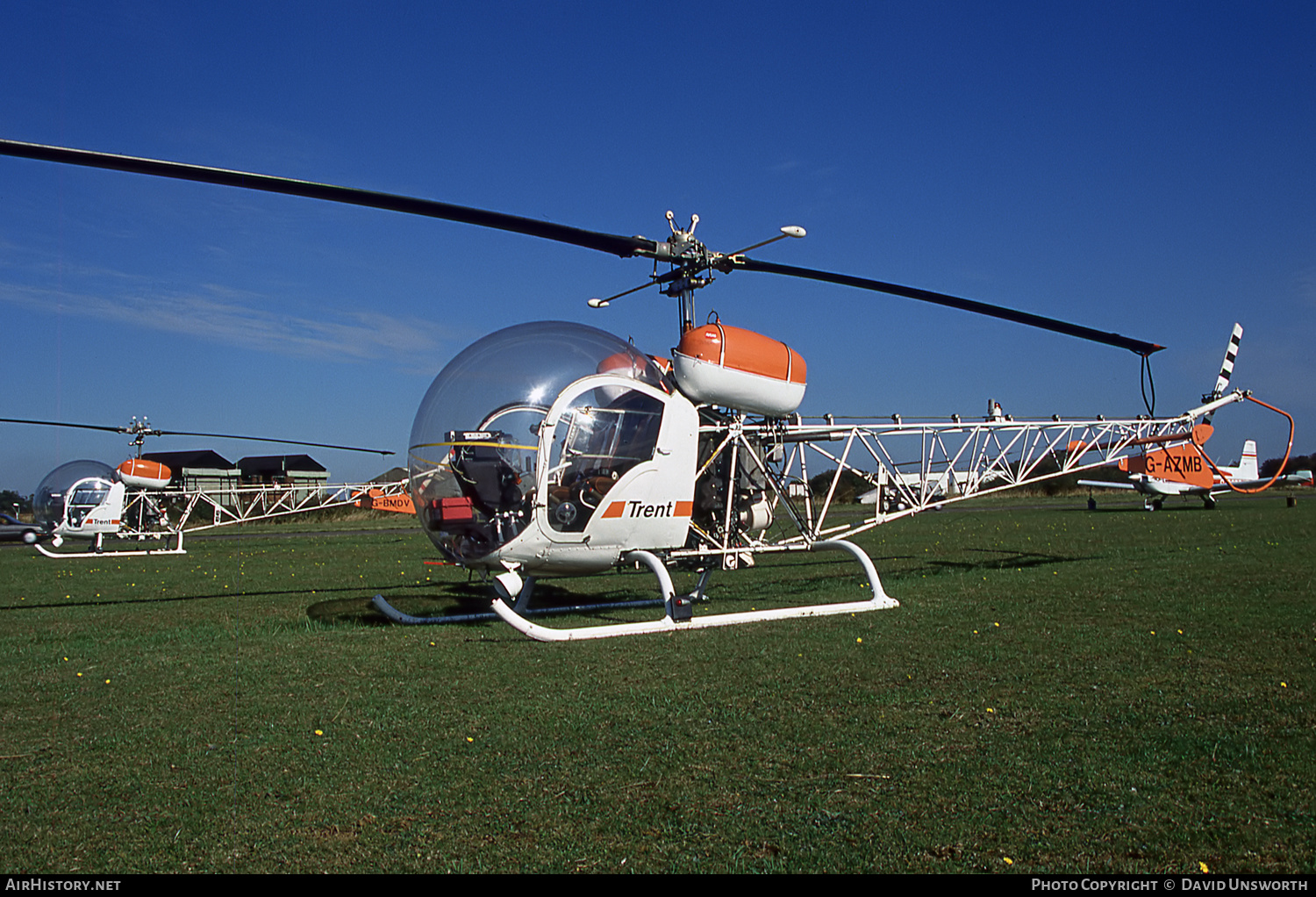 Aircraft Photo of G-AZMB | Bell 47G-5 | Trent Air Services | AirHistory.net #156303