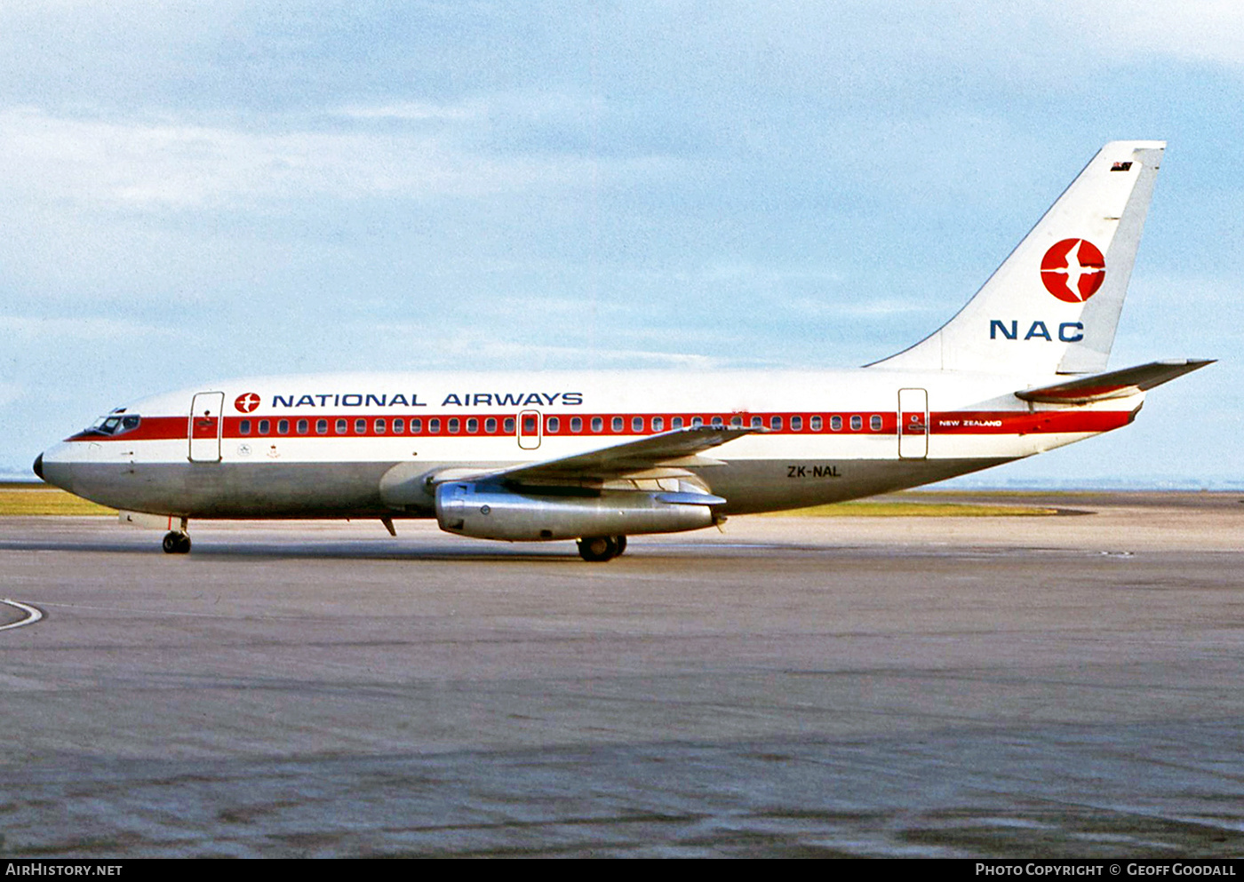 Aircraft Photo of ZK-NAL | Boeing 737-214 | New Zealand National Airways Corporation - NAC | AirHistory.net #156316