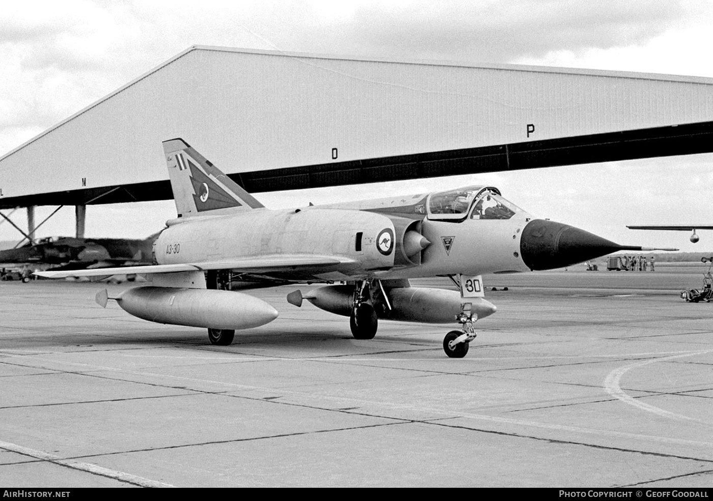 Aircraft Photo of A3-30 | Dassault Mirage IIIO(F/A) | Australia - Air Force | AirHistory.net #156326
