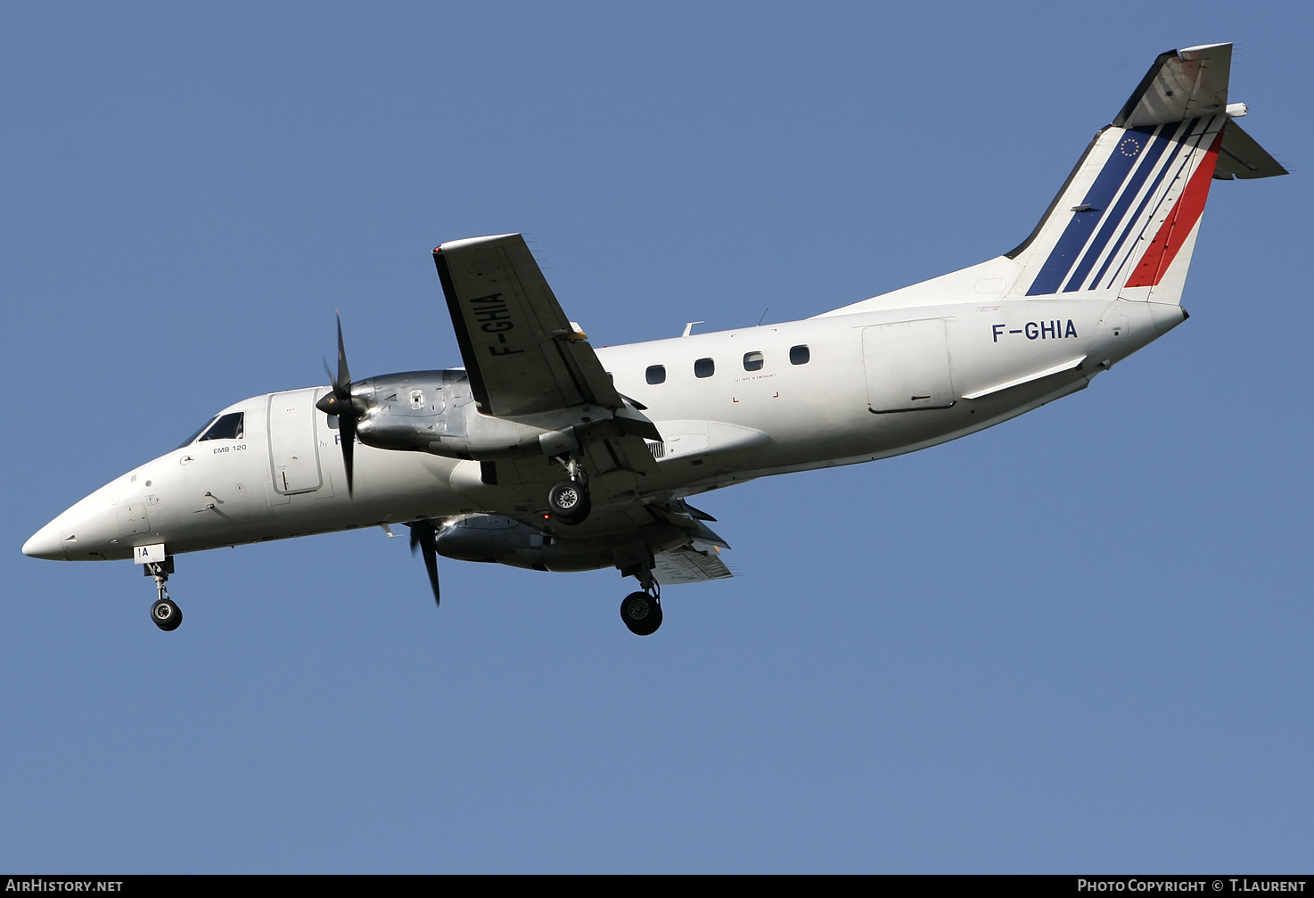 Aircraft Photo of F-GHIA | Embraer EMB-120 Brasilia | Air France | AirHistory.net #156335