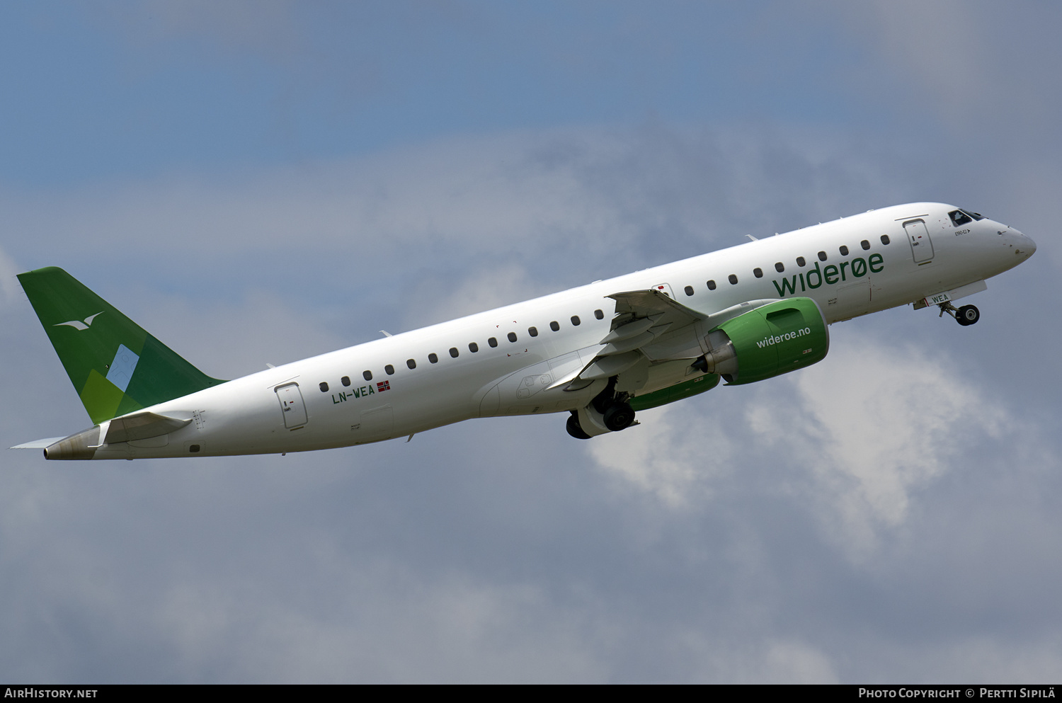 Aircraft Photo of LN-WEA | Embraer 190-E2 (ERJ-190-300) | Widerøe | AirHistory.net #156349