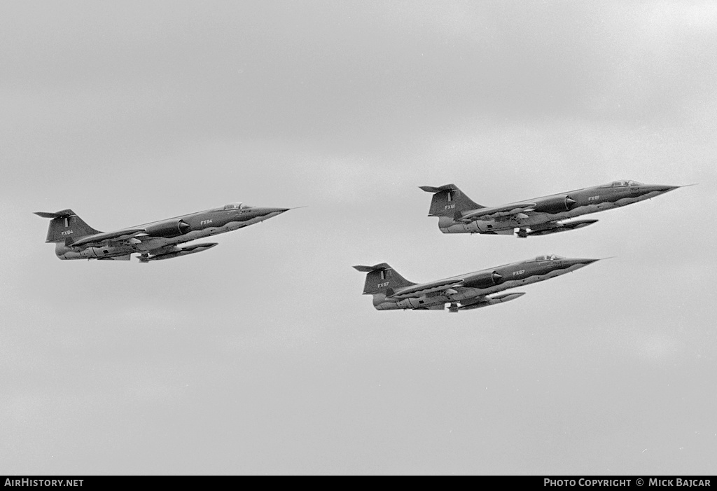 Aircraft Photo of FX67 | Lockheed F-104G Starfighter | Belgium - Air Force | AirHistory.net #156353