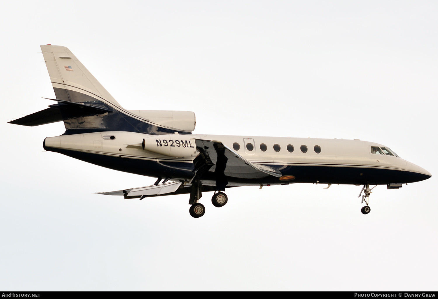 Aircraft Photo of N929ML | Dassault Falcon 50 | AirHistory.net #156363