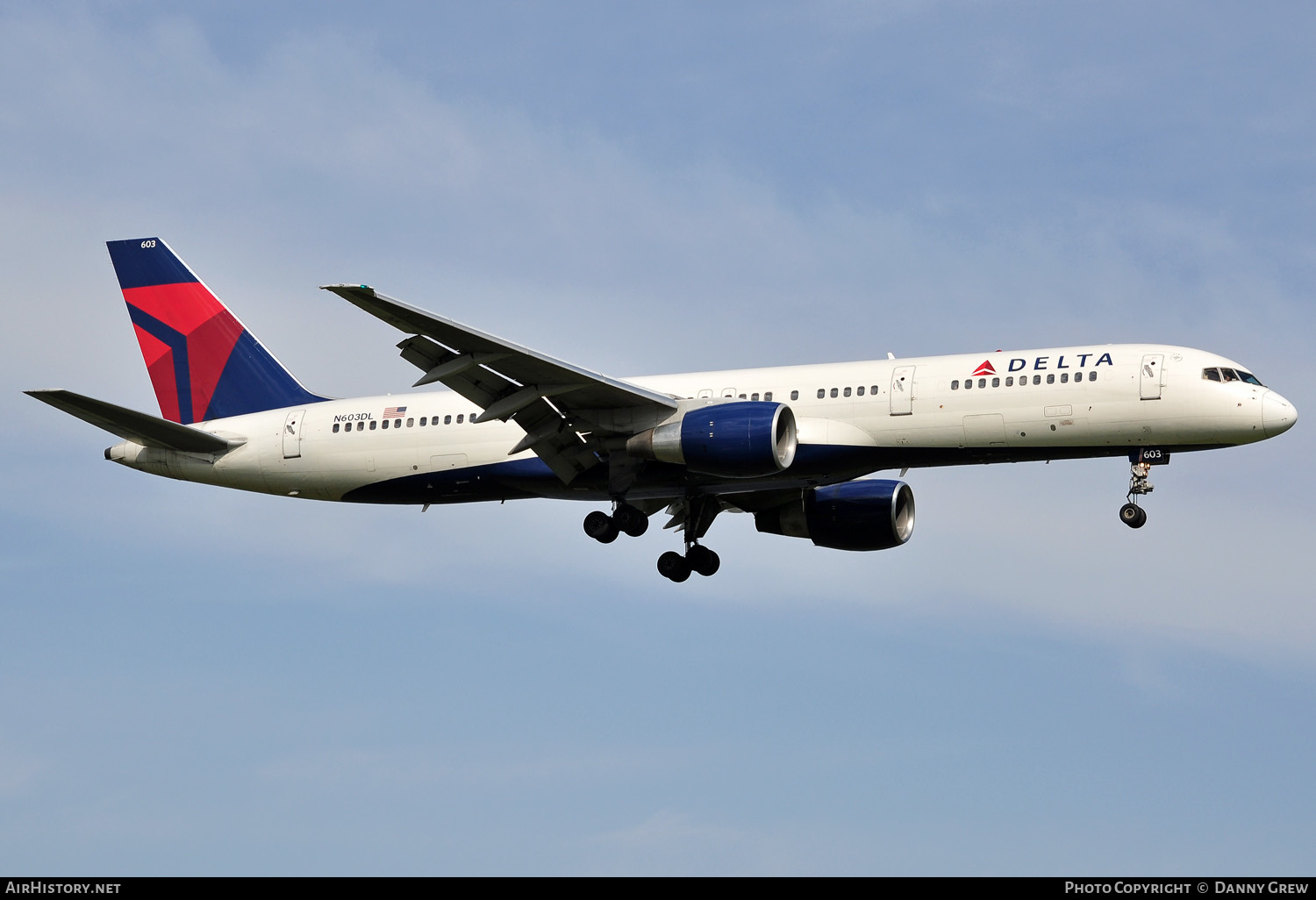 Aircraft Photo of N603DL | Boeing 757-232 | Delta Air Lines | AirHistory.net #156380