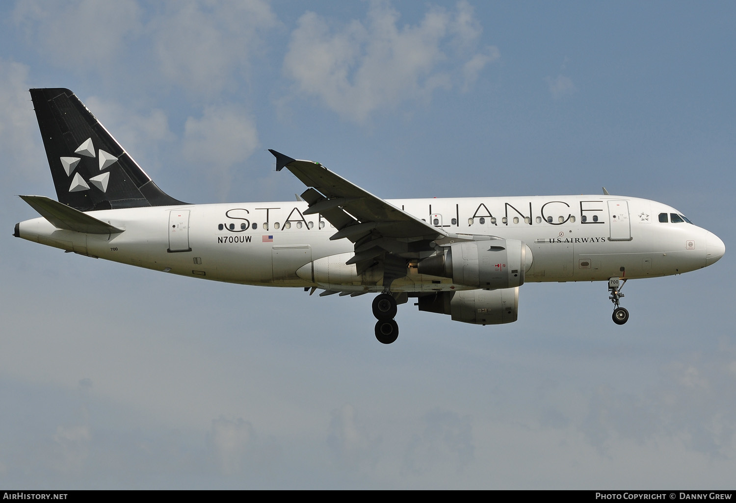 Aircraft Photo of N700UW | Airbus A319-112 | US Airways | AirHistory.net #156386