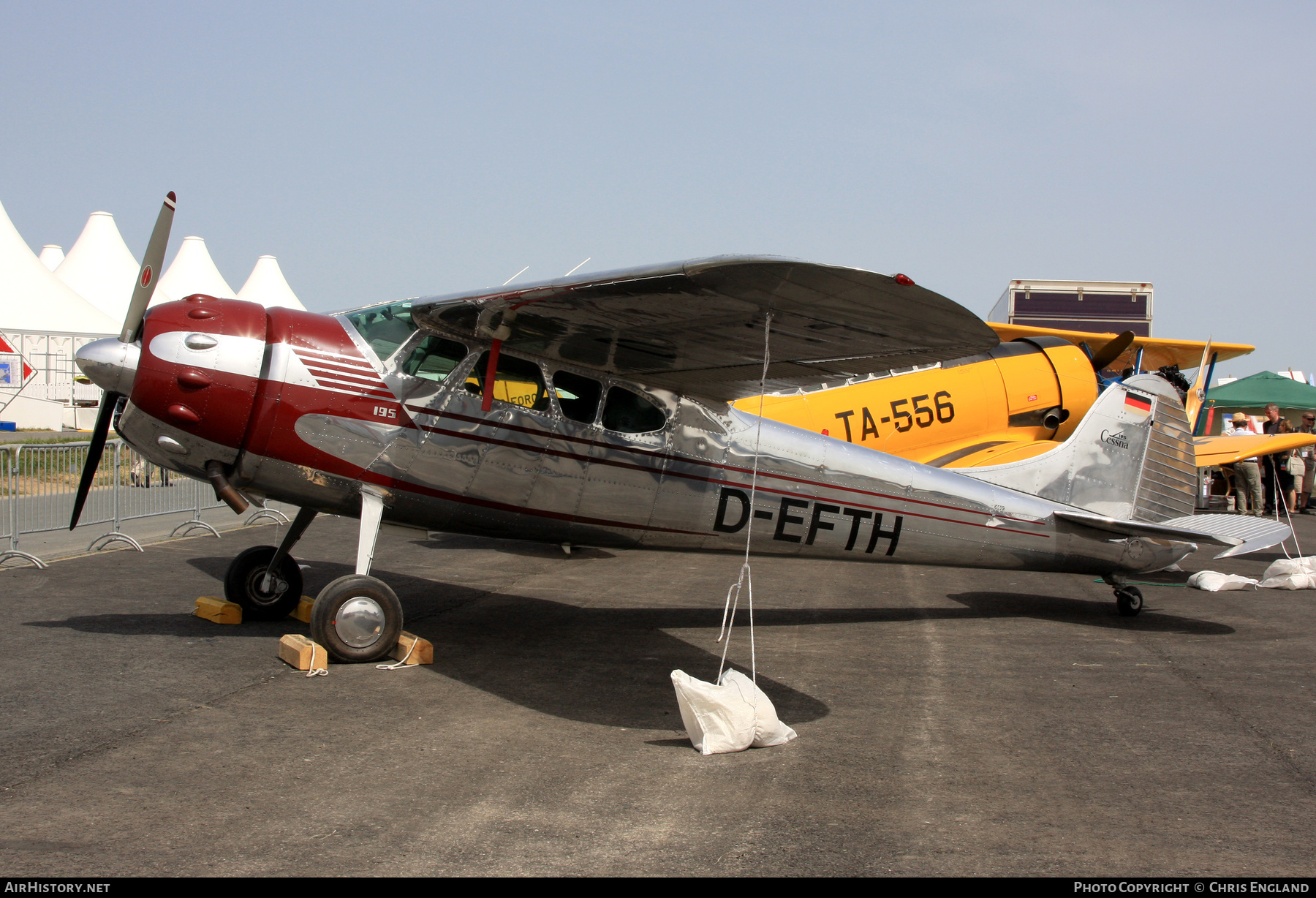 Aircraft Photo of D-EFTH | Cessna 195B | AirHistory.net #156392