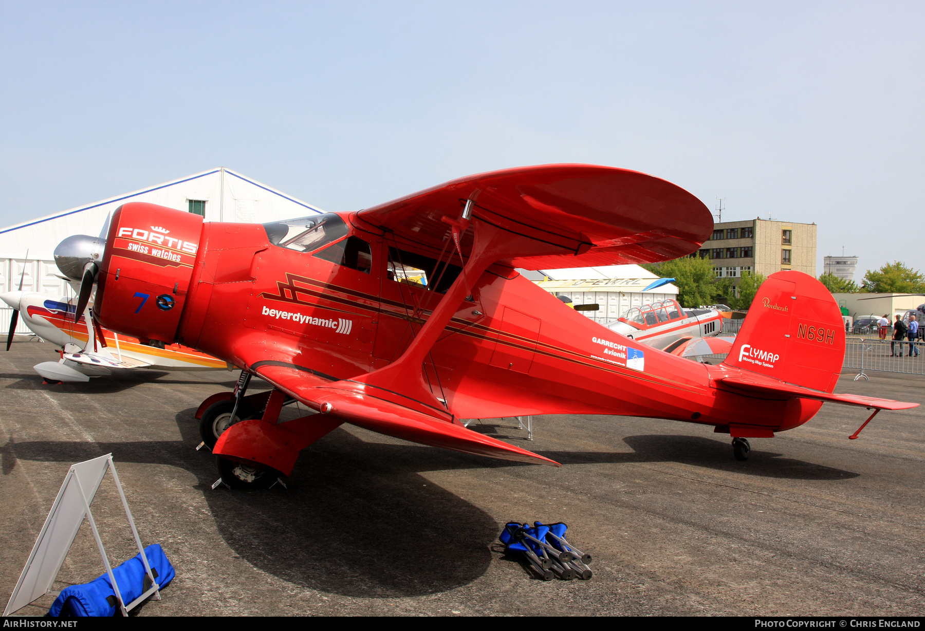 Aircraft Photo of N69H | Beech UC-43 (D17S) | AirHistory.net #156393