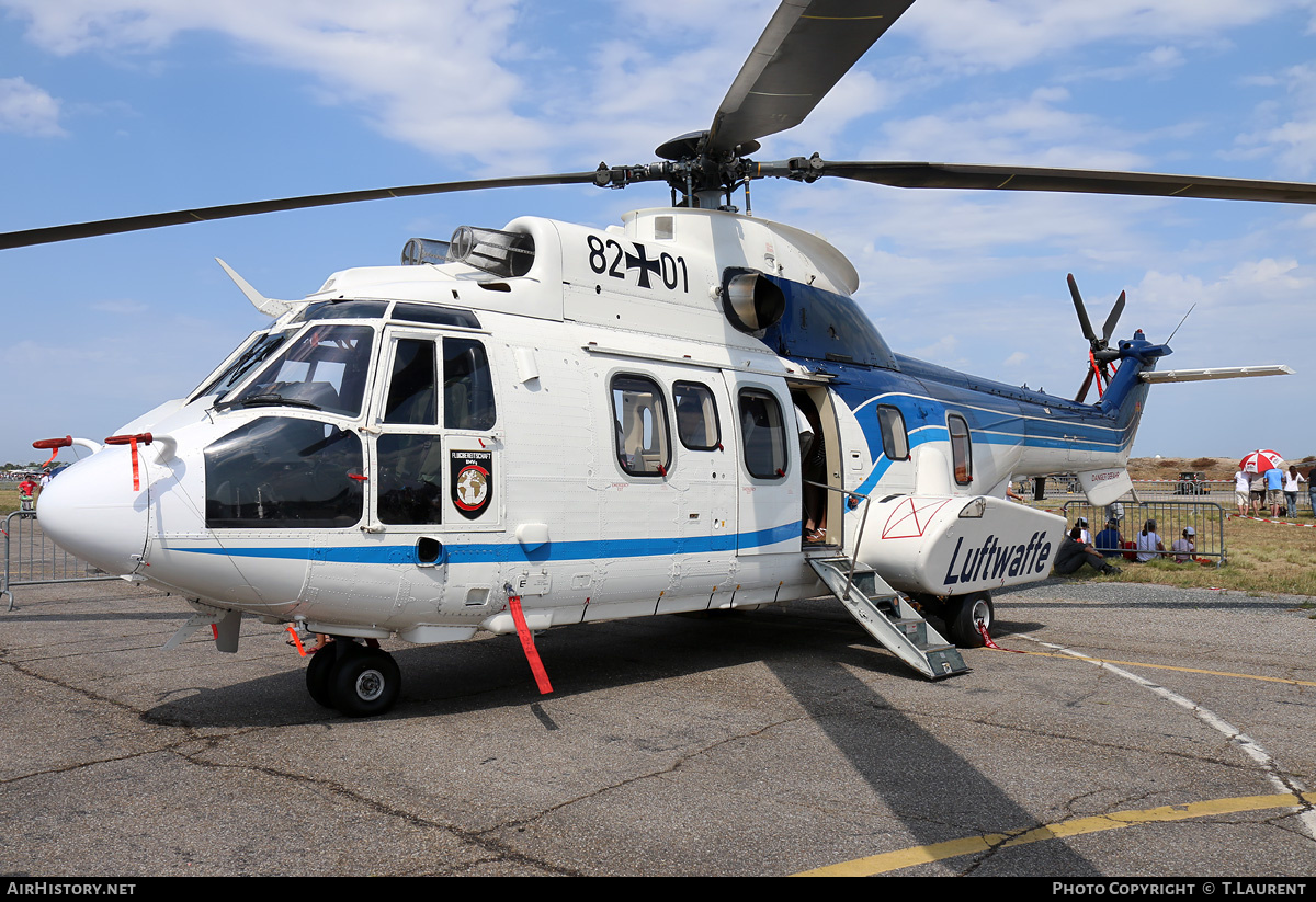 Aircraft Photo of 8201 | Eurocopter AS-532U2 Cougar Mk2 | Germany - Air Force | AirHistory.net #156395