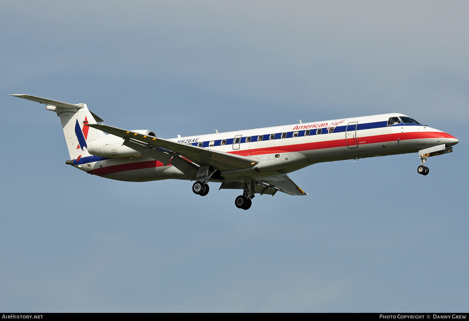 Aircraft Photo of N826AE | Embraer ERJ-140LR (EMB-135KL) | American Eagle | AirHistory.net #156401