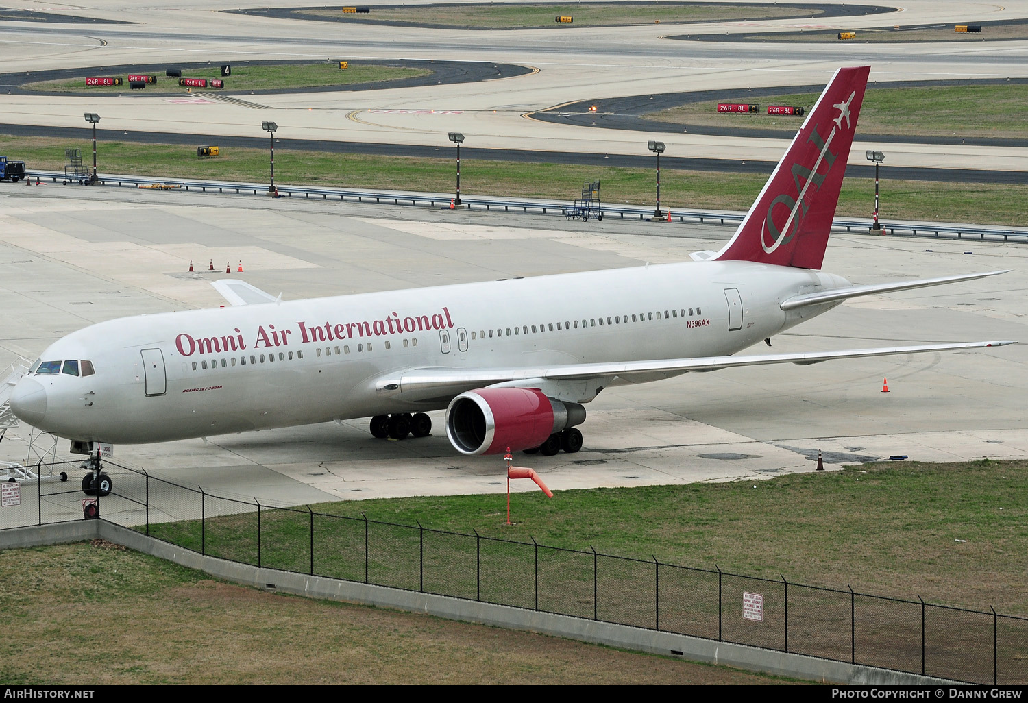 Aircraft Photo of N396AX | Boeing 767-319/ER | Omni Air International - OAI | AirHistory.net #156407