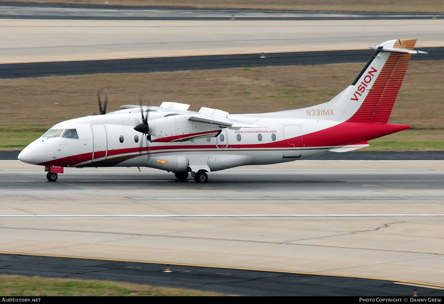 Aircraft Photo of N331MX | Dornier 328-120 | Vision Airlines | AirHistory.net #156422