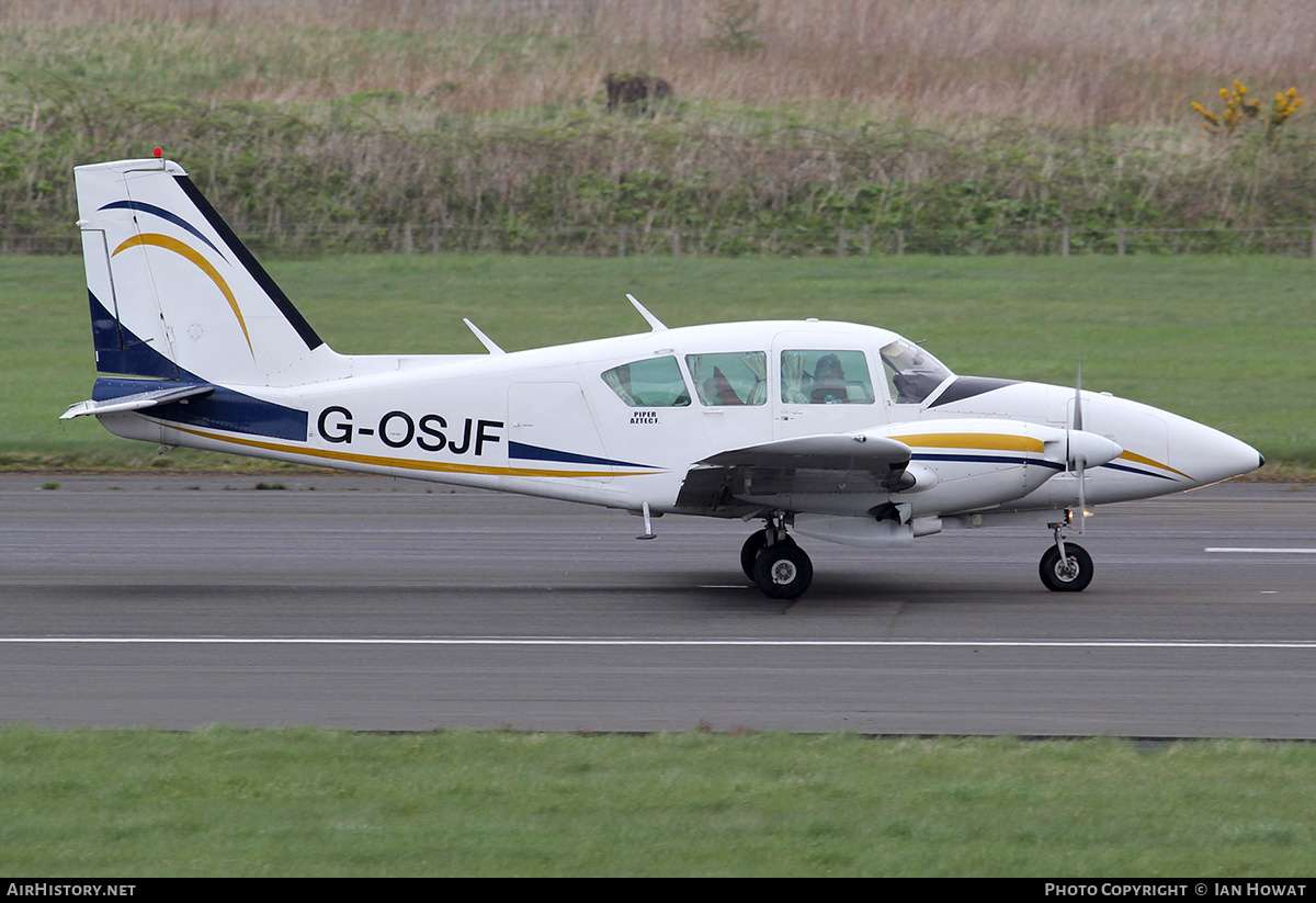 Aircraft Photo of G-OSJF | Piper PA-23-250 Aztec F | AirHistory.net #156431