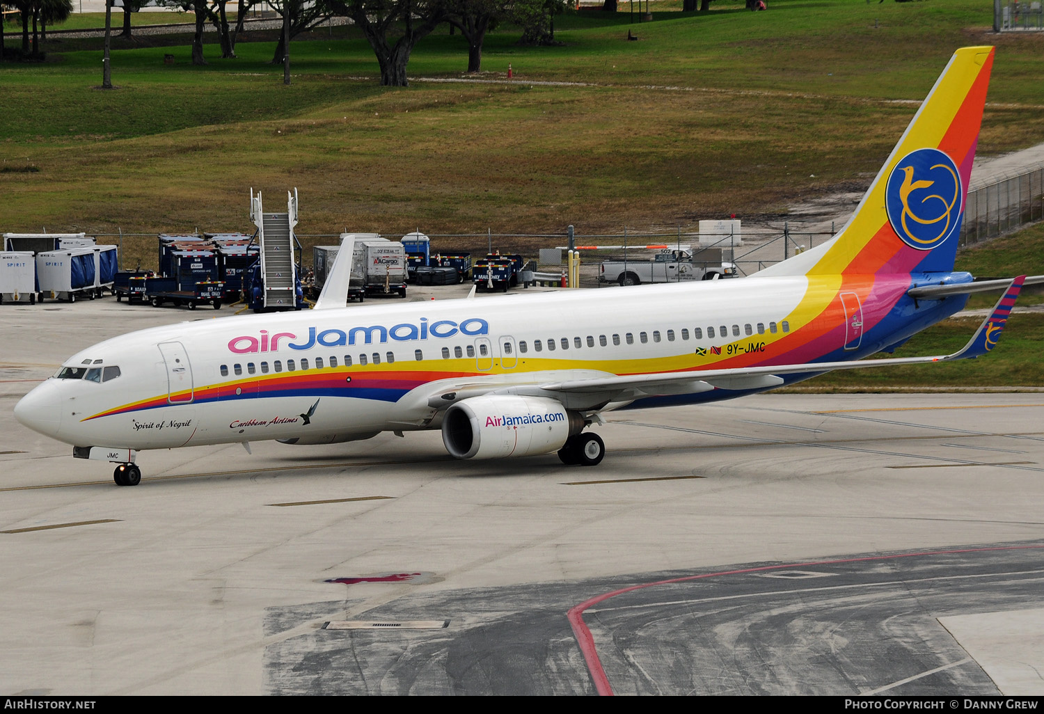Aircraft Photo of 9Y-JMC | Boeing 737-8Q8 | Air Jamaica | AirHistory.net #156503