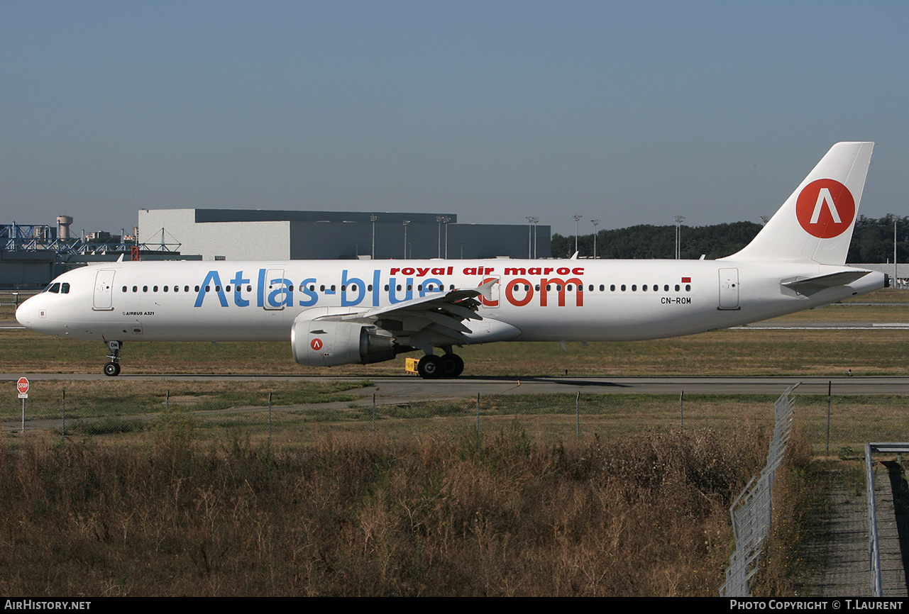 Aircraft Photo of CN-ROM | Airbus A321-211 | Atlas Blue | AirHistory.net #156525