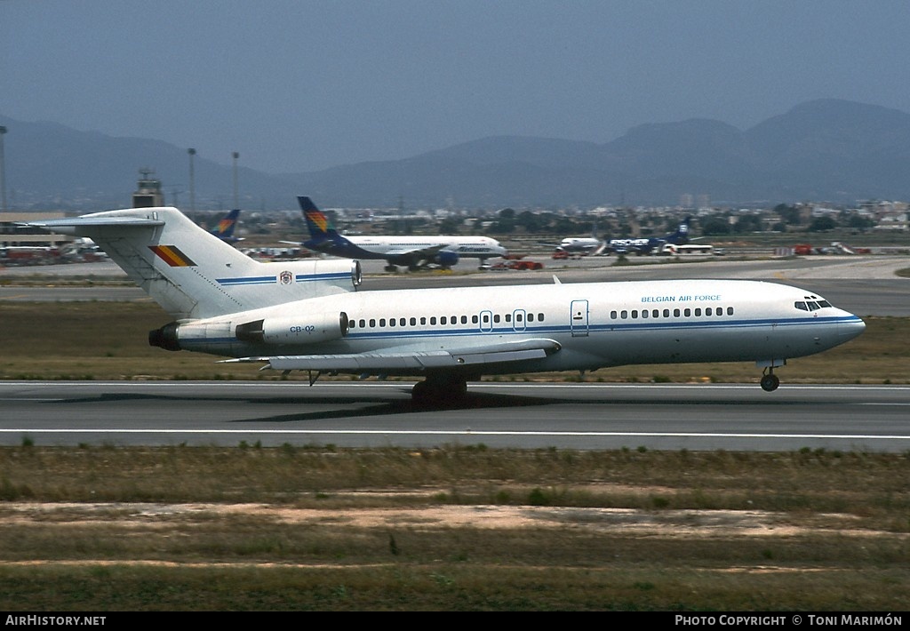Aircraft Photo of CB-02 | Boeing 727-29C | Belgium - Air Force | AirHistory.net #156530