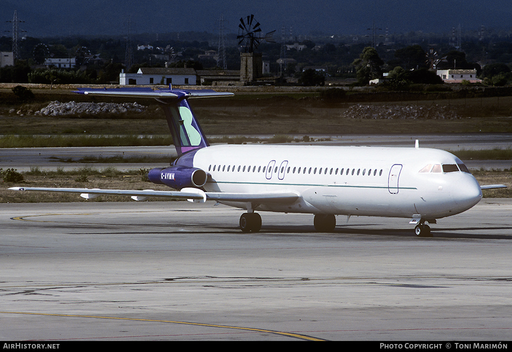 Aircraft Photo of G-AVMN | BAC 111-510ED One-Eleven | AB Airlines | AirHistory.net #156534