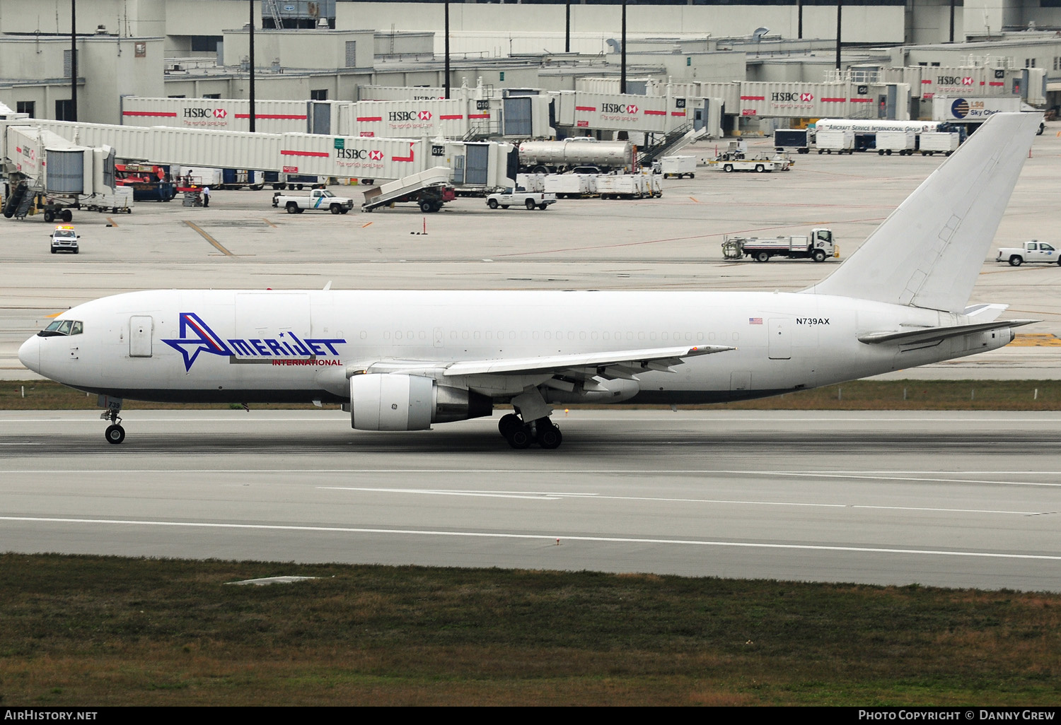 Aircraft Photo of N739AX | Boeing 767-232(BDSF) | Amerijet International | AirHistory.net #156547