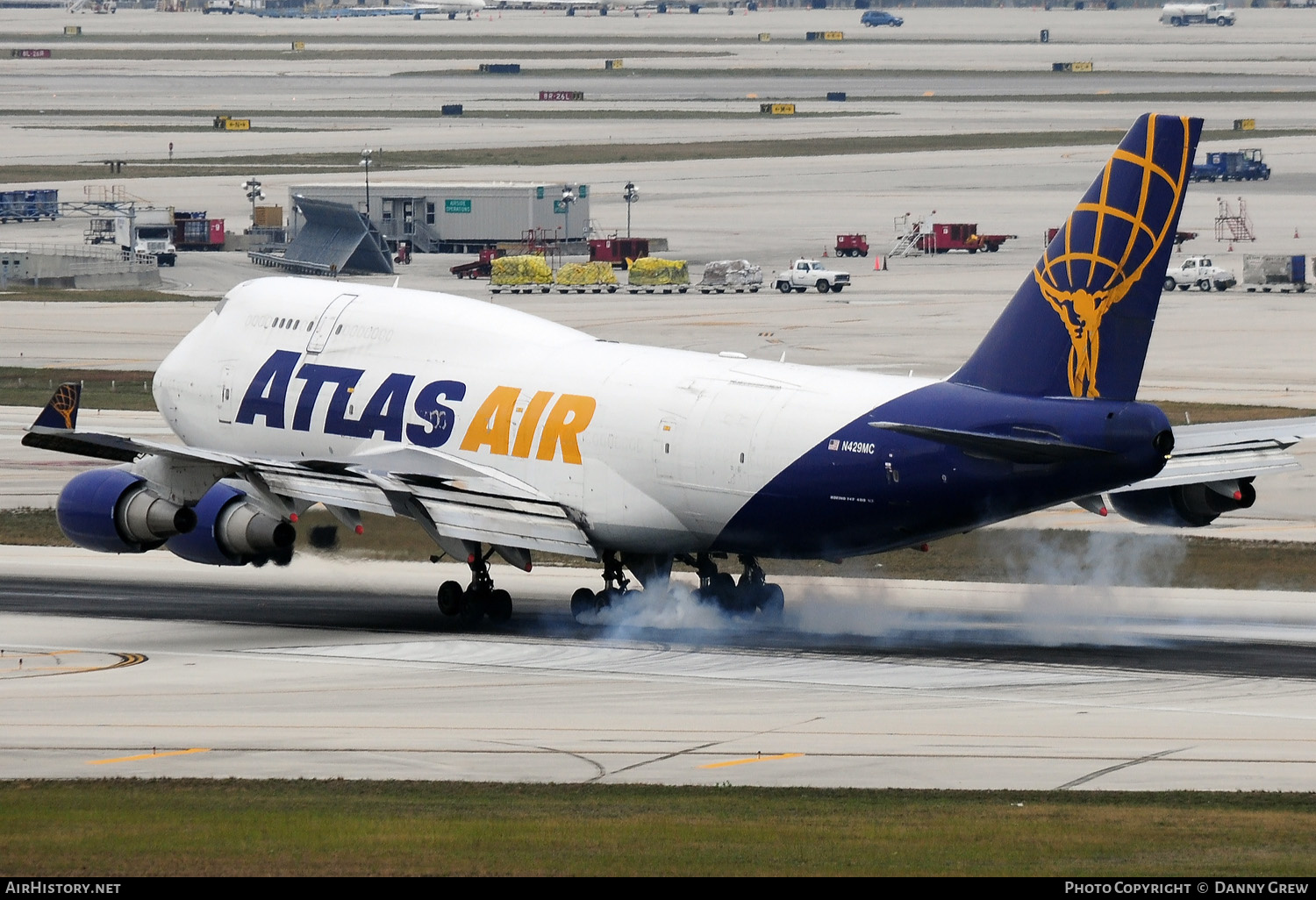 Aircraft Photo of N429MC | Boeing 747-481(BCF) | Atlas Air | AirHistory.net #156552