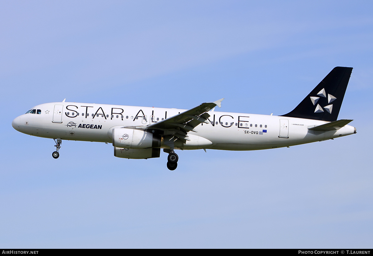Aircraft Photo of SX-DVQ | Airbus A320-232 | Aegean Airlines | AirHistory.net #156572