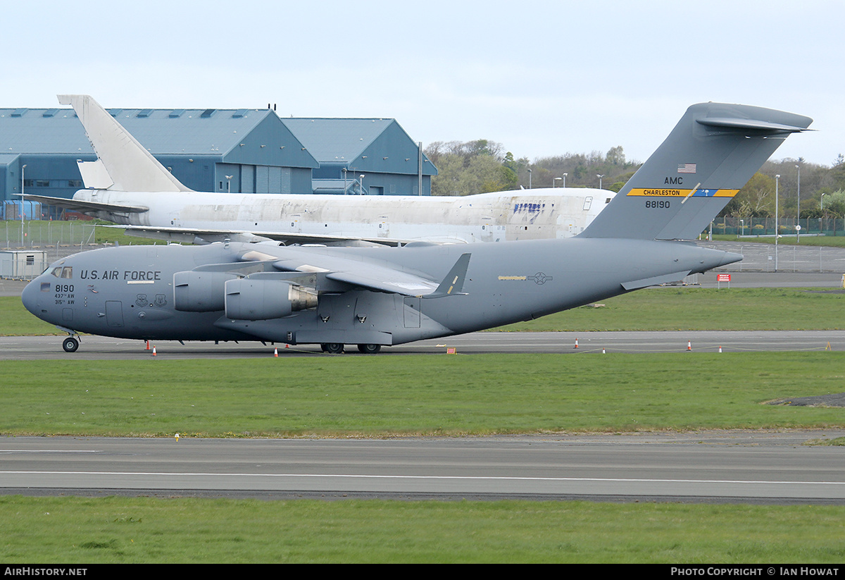 Aircraft Photo of 08-8190 / 88190 | Boeing C-17A Globemaster III | USA - Air Force | AirHistory.net #156591